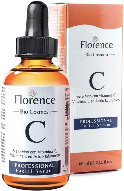Siero Vitamina C con Vitamina E e Acido Ialuronico - Florence Organics