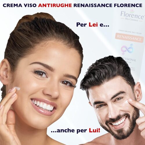 Renaissance crema idratante all'acido Ialuronico 100 ml - Florence Organics